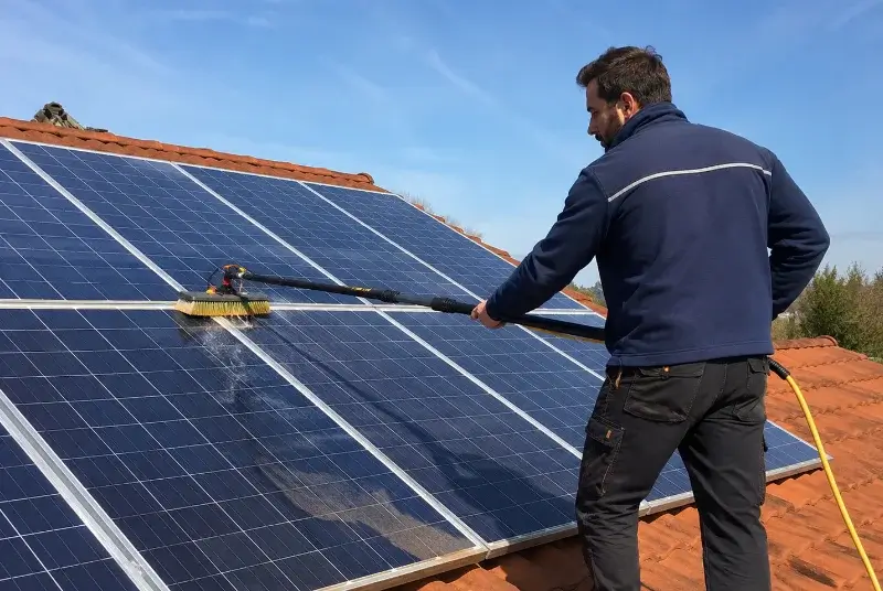 Nettoyage et entretien de panneaux solaires à Sarlat-la-Canéda